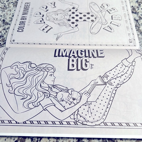 Barbie | Other | Barbie Giant Coloring Book | Poshmark